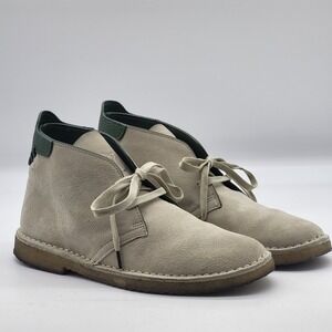 Coach Kingston Chukka Boots Light Tan Suede Men's Size 7D